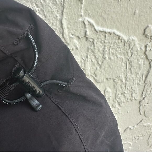 OFF WHITE Sweatpants Men Size Large Black Wide Leg - Picture 12 of 15